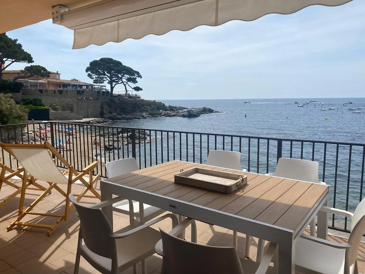 아파트 Playa Canadell Mar G Primera Linea De Mar Con Terraza 칼레냐 데 팔라푸르헬