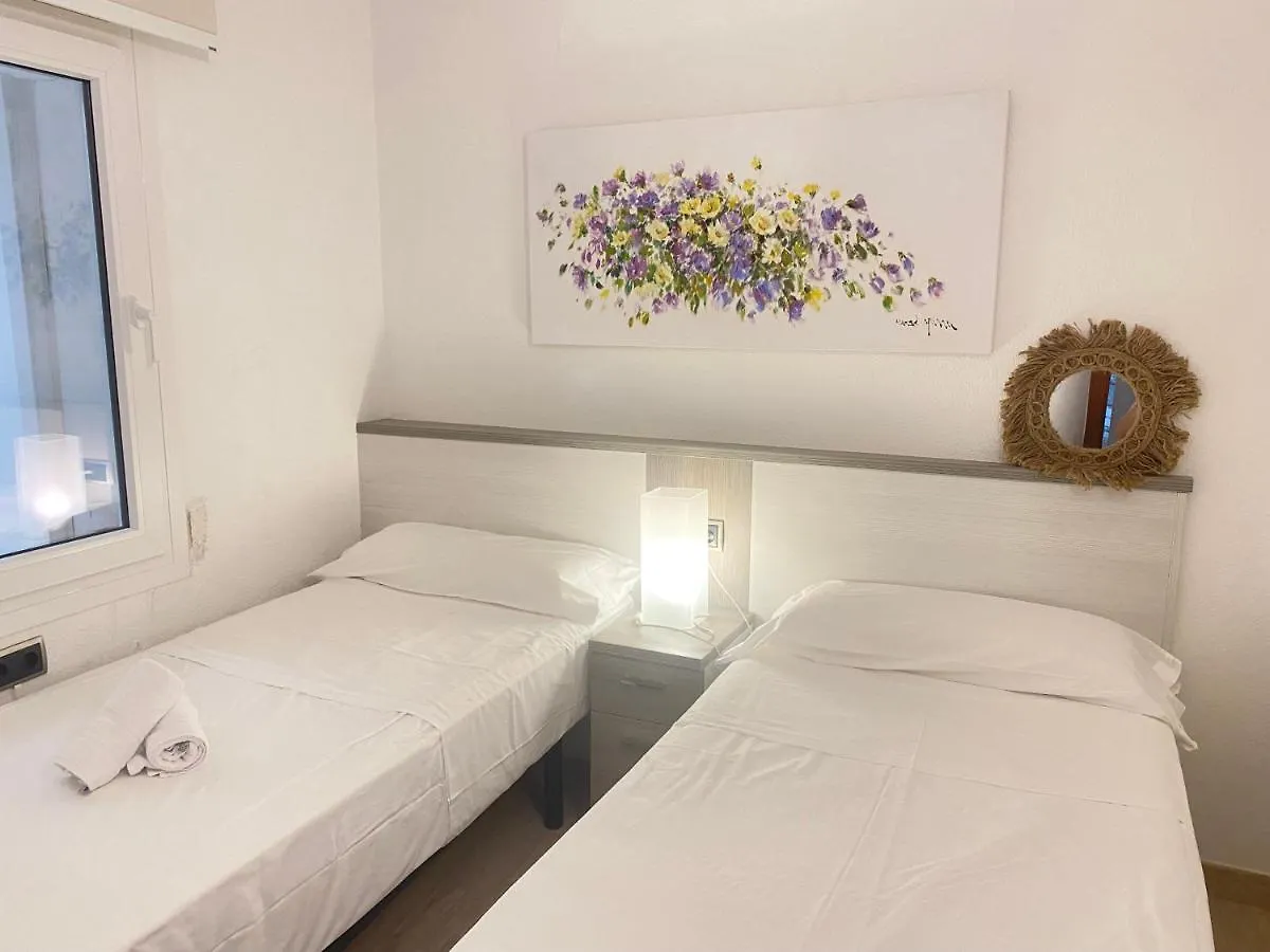 Playa Canadell Mar G Primera Linea De Mar Con Terraza 칼레냐 데 팔라푸르헬 0*,  스페인